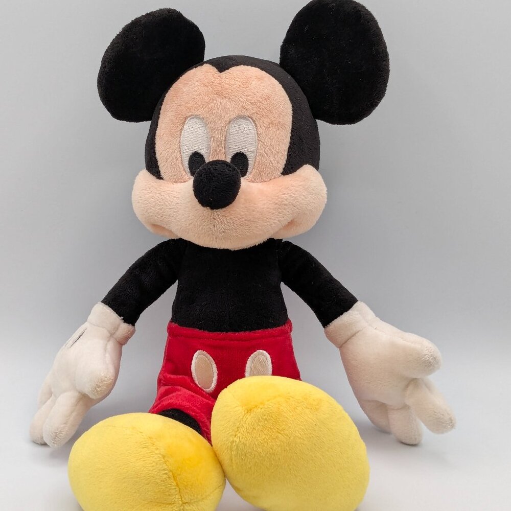 Disney Parks Mickey Mouse Plush 12" Authentic Original Soft Doll